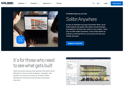 Solibri公式WEBサイト