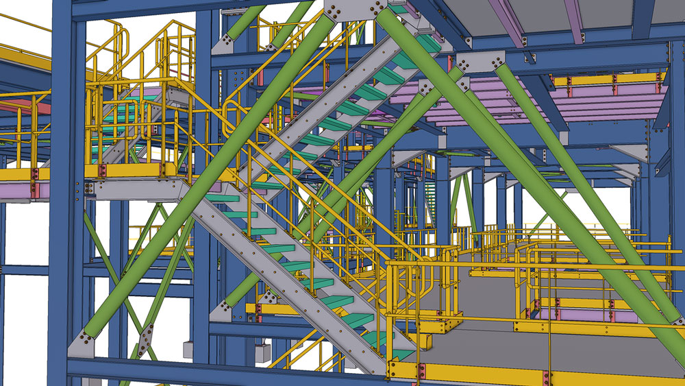 建設可能な詳細レベルの3Dモデル As-Built BIMモデル