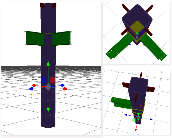 360°全方向から確認できる3Dモデル