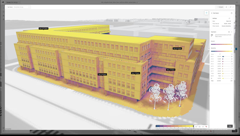 Autodesk社 Forma Building Design